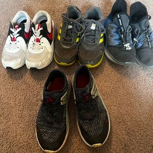 Bundle of boys size 2.5 Sneakers